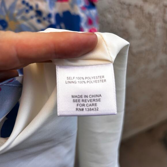 ModCloth Retro Floral Print Fit & Flare Dress Size L - Picture 5 of 5